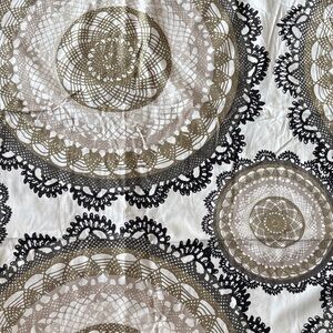 IKEA Twin Duvet Cover 100% Cotton Boho Pattern NWOT!